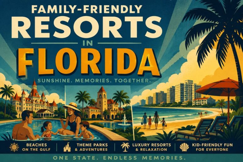 Familievennlige feriesteder i Florida