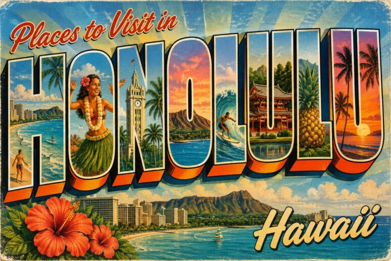 Viktige steder å besøke i Honolulu, Hawaii